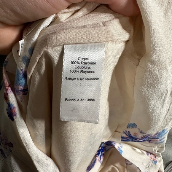 ASTR The Label Floral White Shorts Coastal Boho Summer Vacation 3.5” Inseam - Picture 7 of 7